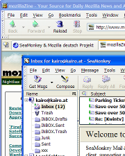 SeaMonkey 1.x screenshot