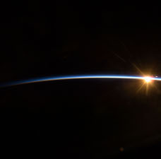 Sunrise from space