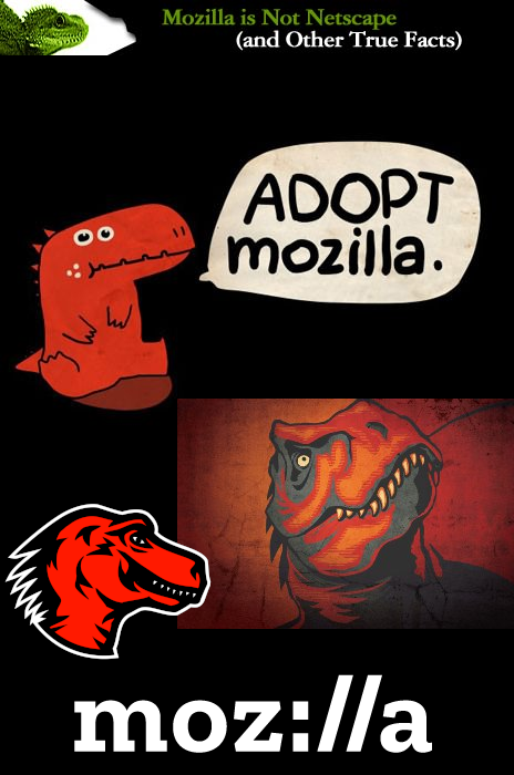 Various Mozilla logos and graphics